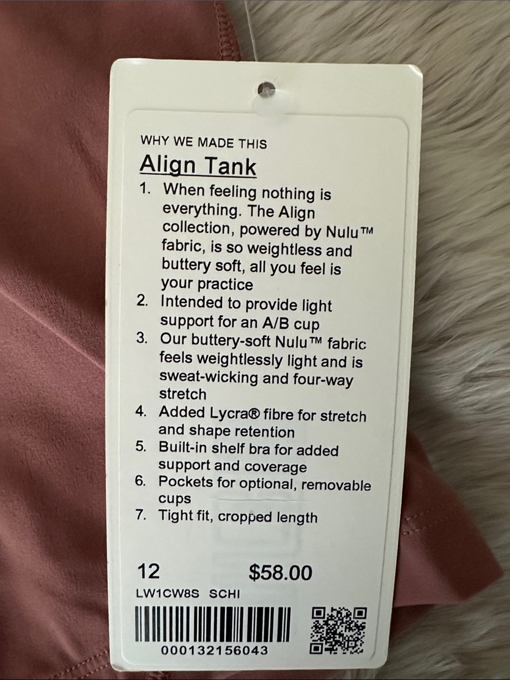 Lululemon Align Tank (Size: 12) - Picture 7 of 7